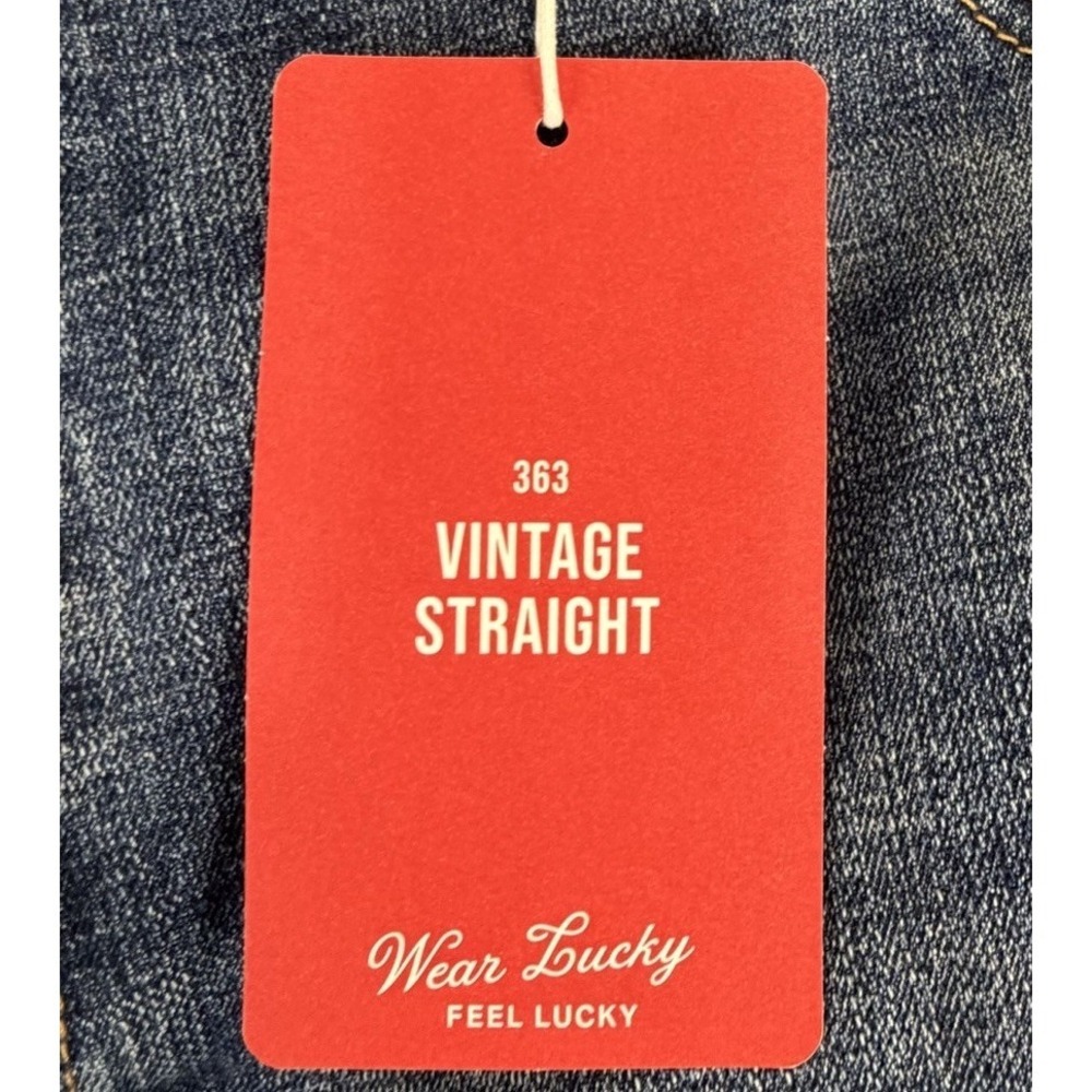 NEW Lucky Brand 363 Vintage Straight Men's Jeans Sz 42x30 Advanced Stretch NWT - Picture 10 of 12